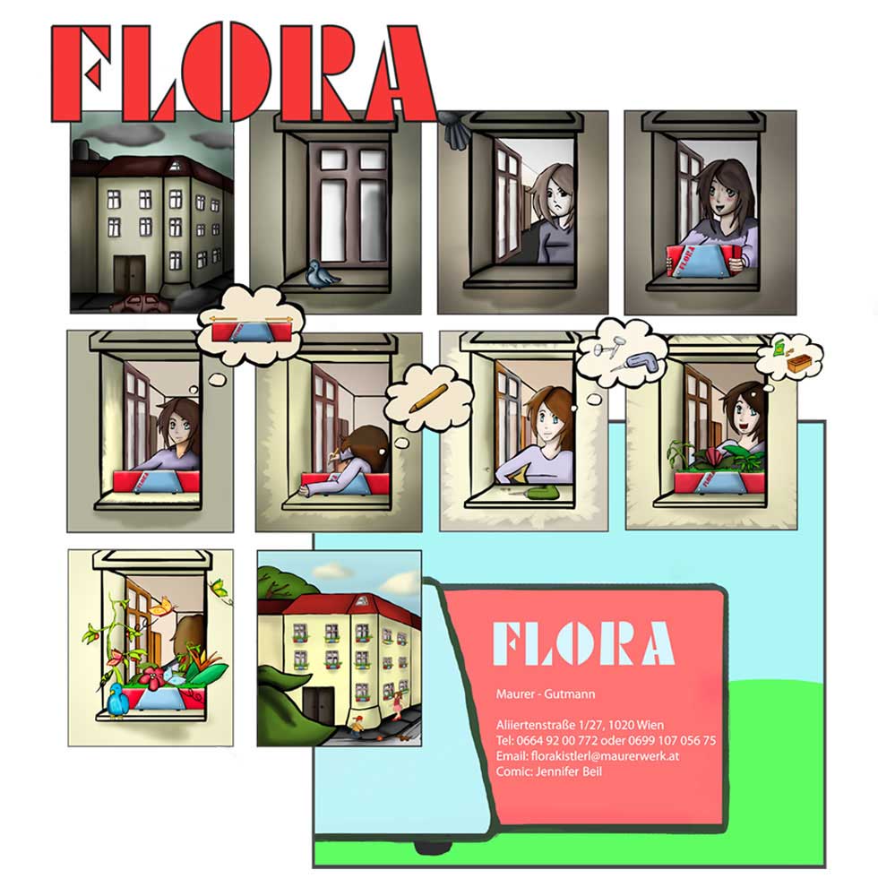 FLORA - Comic von Jennifer Beil